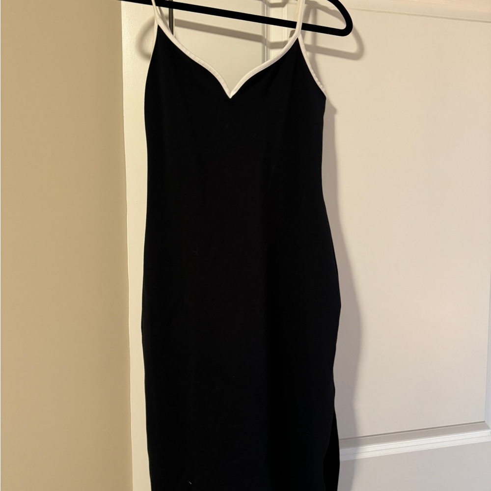 Black Abercrombie midi dress